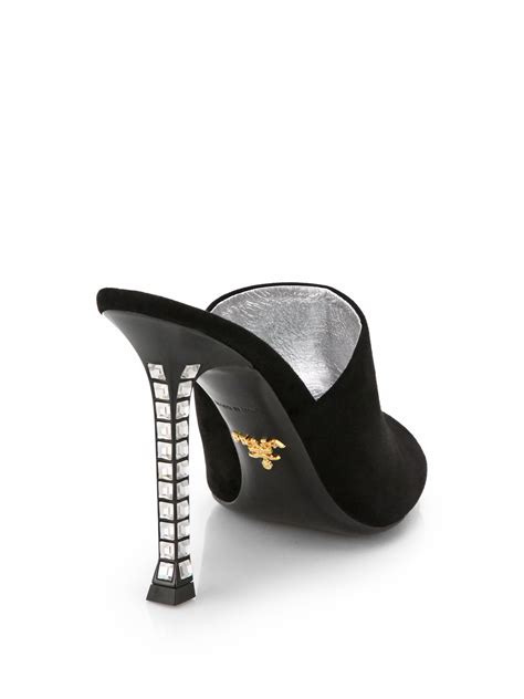 prada mules heels|Prada mules shoes.